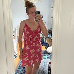 american eagle floral print dress